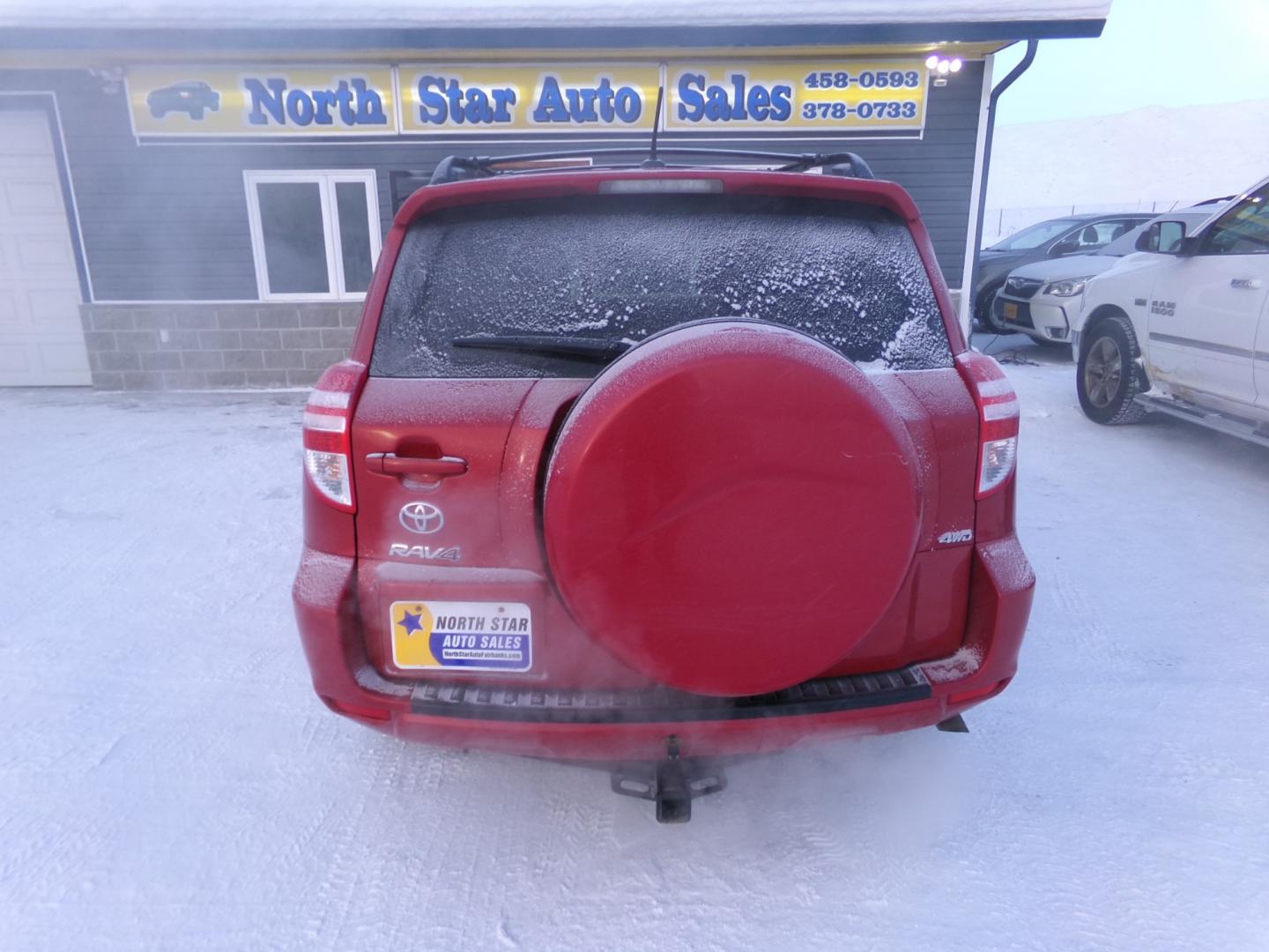 2012 Red Toyota RAV4 Base I4 4WD (2T3BF4DV1CW) with an 2.4L L4 DOHC 16V engine, 4-Speed Automatic transmission, located at 2630 Philips Field Rd., Fairbanks, AK, 99709, (907) 458-0593, 64.848068, -147.780609 - Photo#3